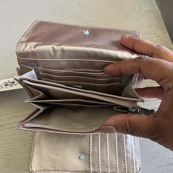 New Kipling Pixie Medium Metallic Organizer Wallet - Picture 11 of 15